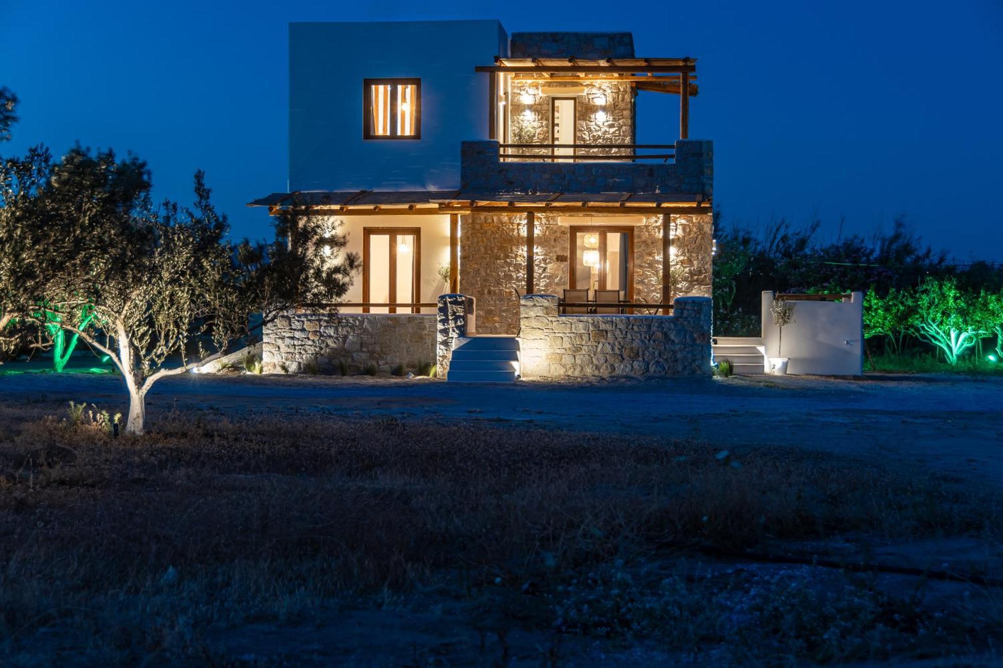 Naxos Beachwalk Villa Plaka Maragkas Exterior foto