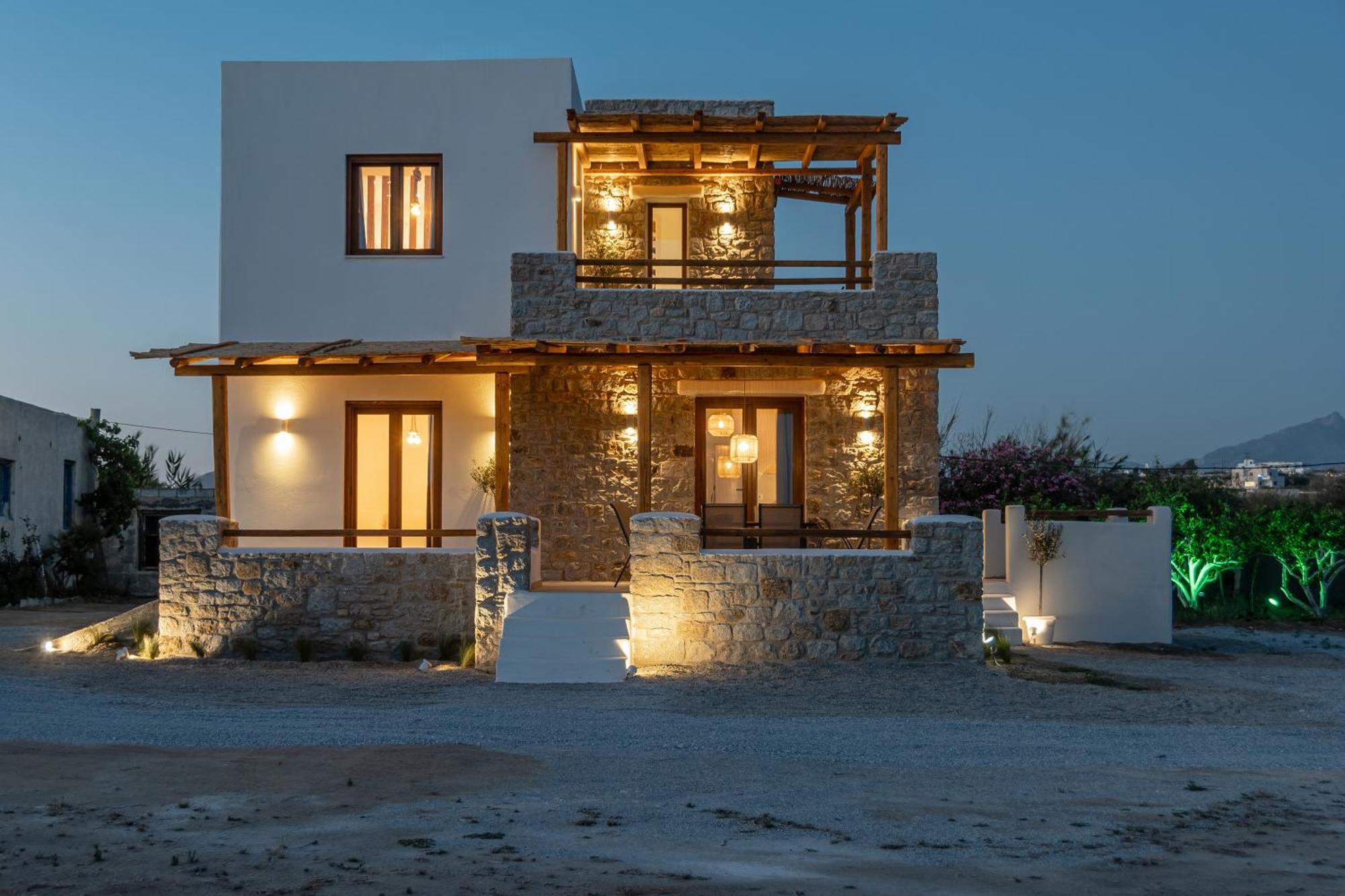 Naxos Beachwalk Villa Plaka Maragkas Exterior foto