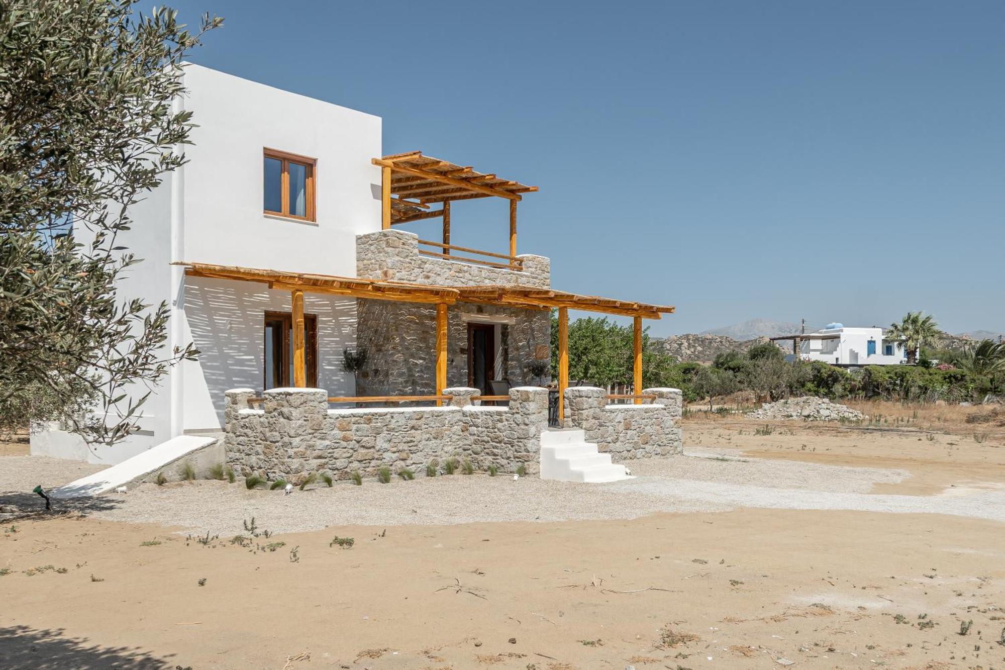 Naxos Beachwalk Villa Plaka Maragkas Exterior foto