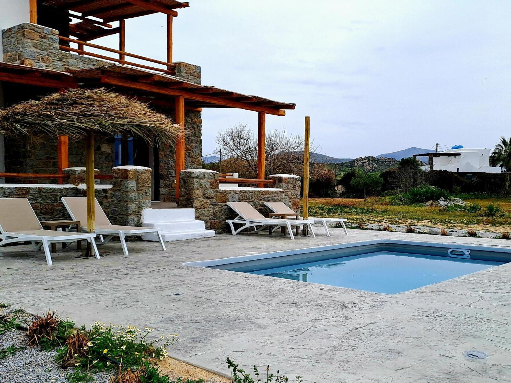 Naxos Beachwalk Villa Plaka Maragkas Exterior foto